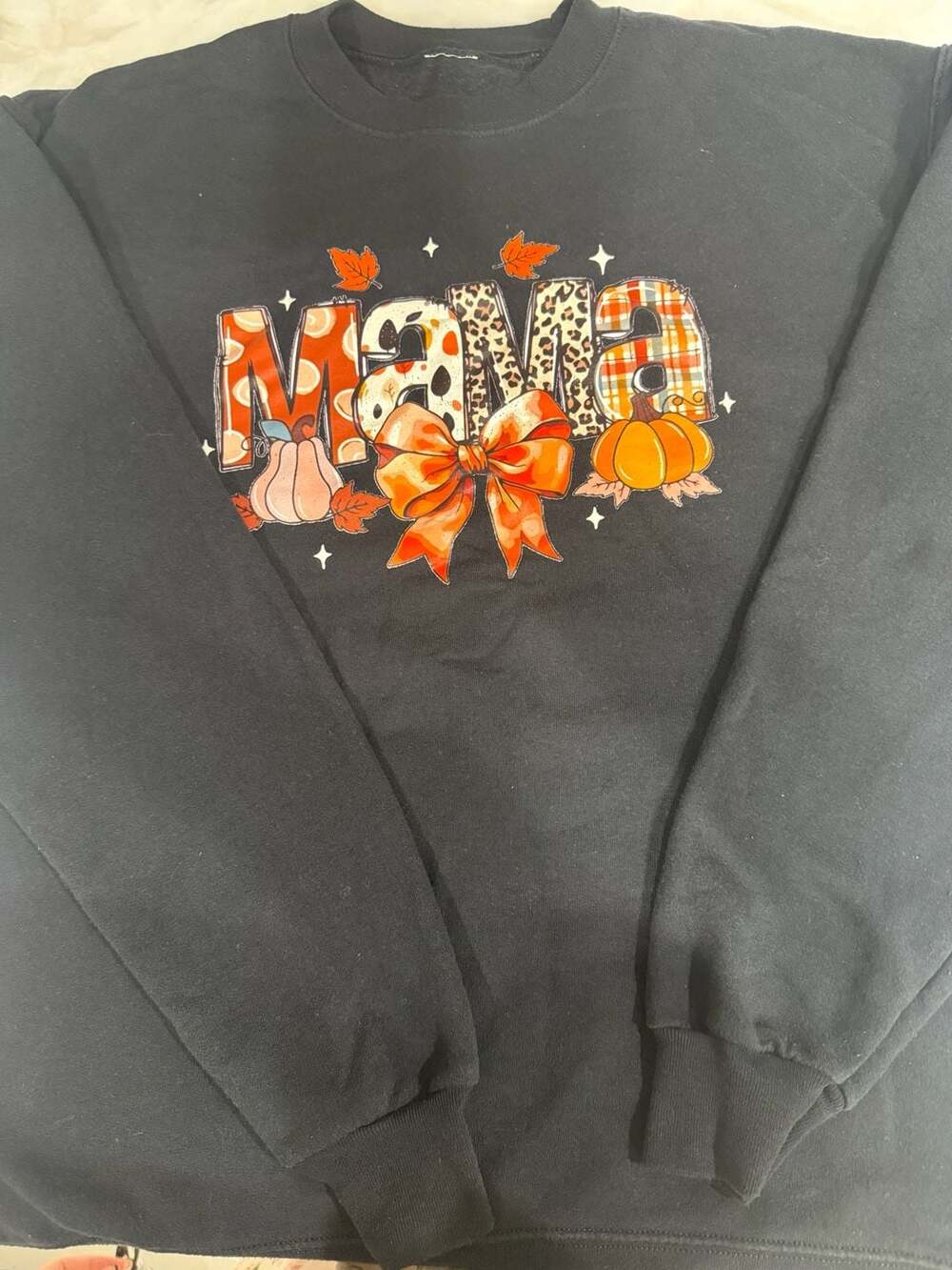 Fall Mama Pumpkin Sweatshirt